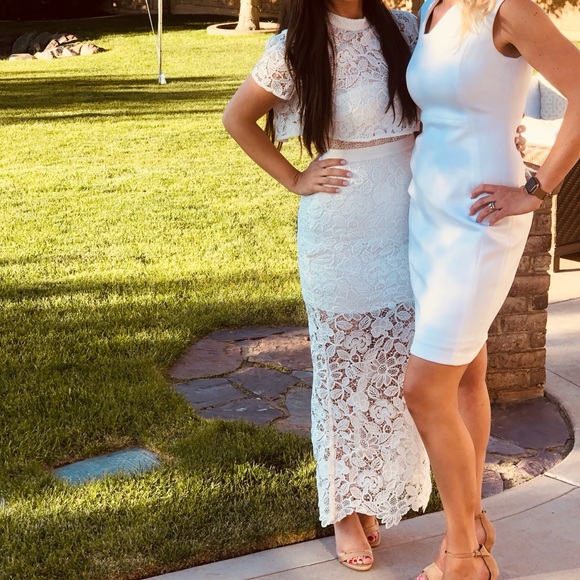 Self Portrait Marcela Dress White Lace US 6, UK 10 - Picture 5 of 5